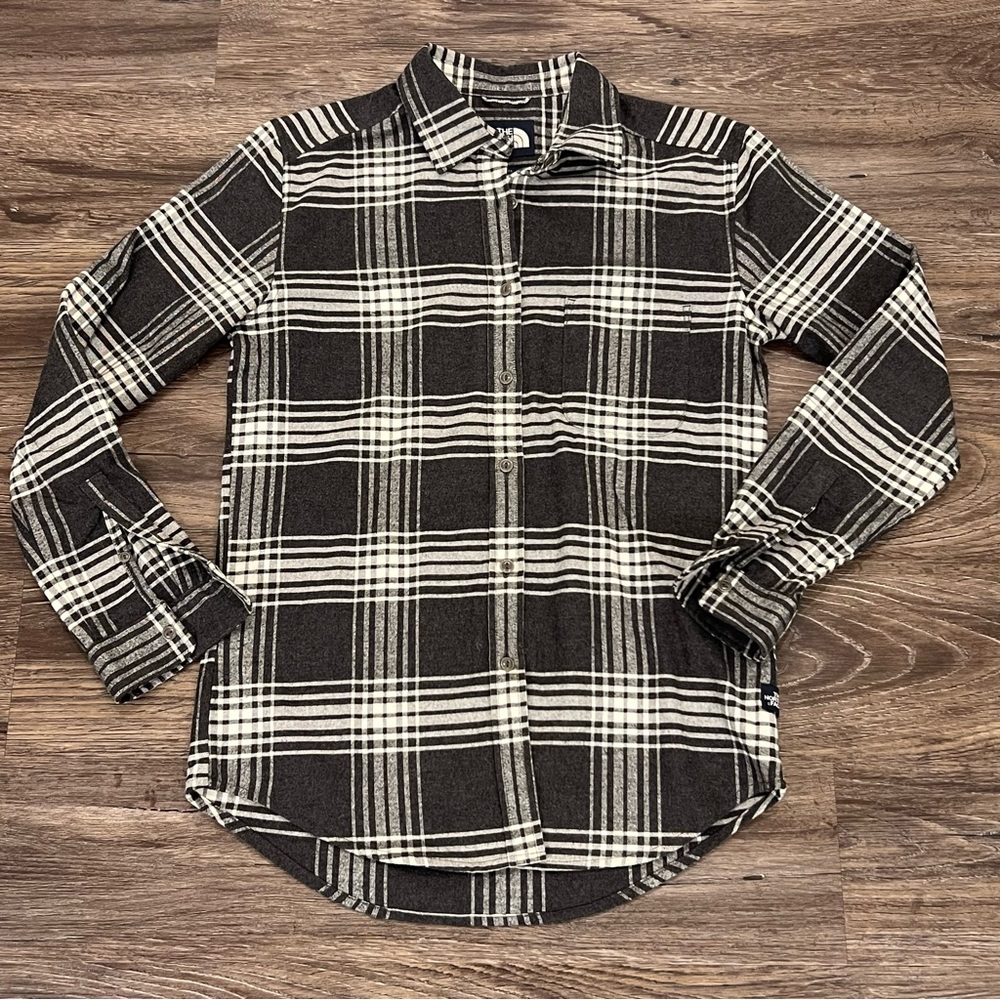 The North Face Women’s Long Sleeve Shirt Berkeley Button Girlfriend Size XS